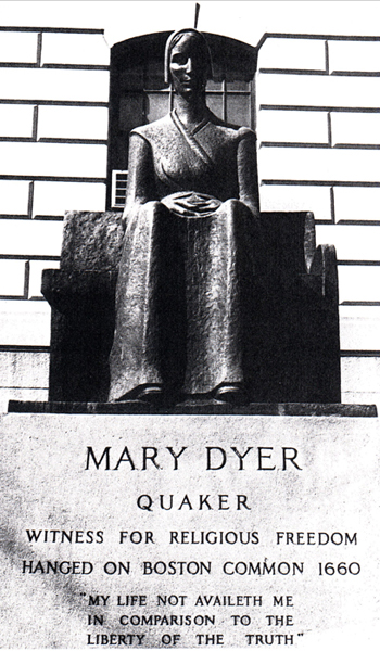 Mary Dyer Statue